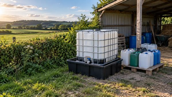 Top stratégies pour limiter la pollution liée au stockage d'une cuve IBC